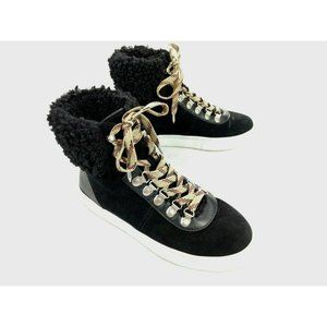 Sam Edelman Women's Luther Black Leather, Sz 6 M